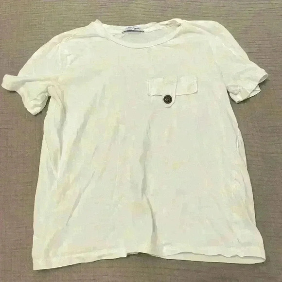 Zara white T shirt - Picture 1 of 5